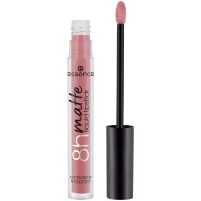 Essence 8h Matte Liquid Lipstick Pomadka dla kobiet 2,5 ml Odcień 04 Rosy Nude