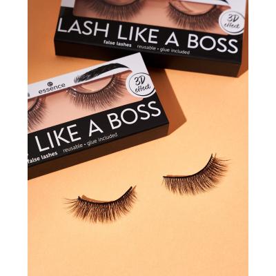 Essence Lash Like a Boss 03 Unique False Lashes Sztuczne rzęsy dla kobiet 1 szt