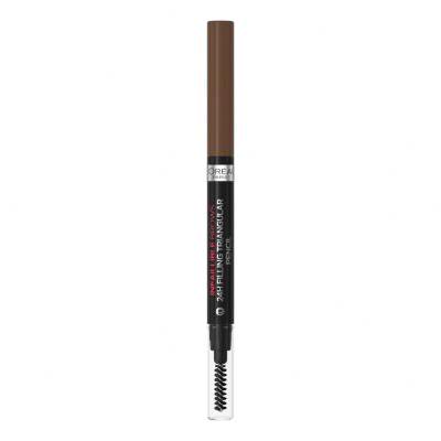 L&#039;Oréal Paris Infaillible Brows 24H Filling Triangular Pencil Kredka do brwi dla kobiet 1 ml Odcień 05 Brunette