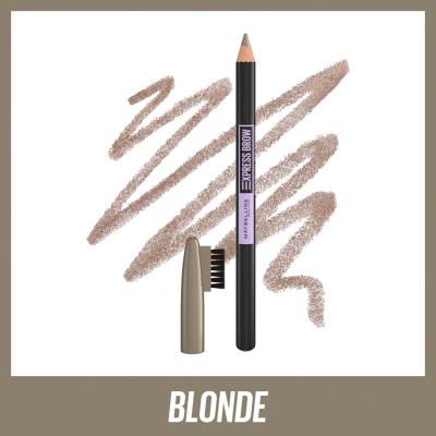 Maybelline Express Brow Shaping Pencil Kredka do brwi dla kobiet 4,3 g Odcień 02 Blonde