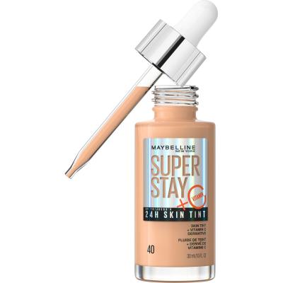 Maybelline Superstay 24H Skin Tint + Vitamin C Podkład dla kobiet 30 ml Odcień 40