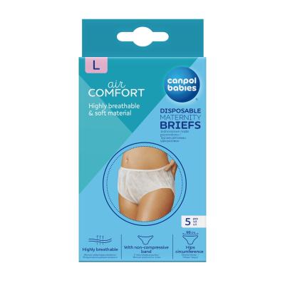 Canpol babies Air Comfort Disposable Maternity Briefs L Majtki poporodowe dla kobiet 5 szt