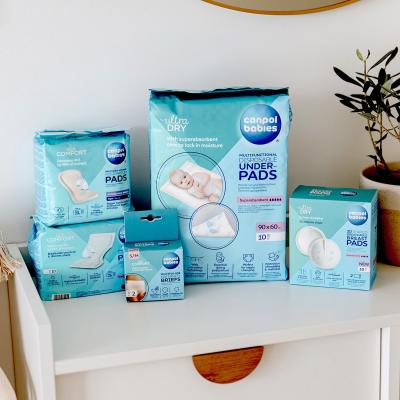 Canpol babies Air Comfort Superabsorbent Postpartum Hygiene Pads Wkładki ciążowe dla kobiet 10 szt