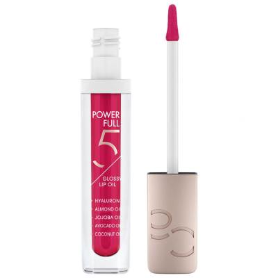 Catrice Power Full 5 Lip Oil Olejek do ust dla kobiet 4,5 ml Odcień 040 Raspberry Glow