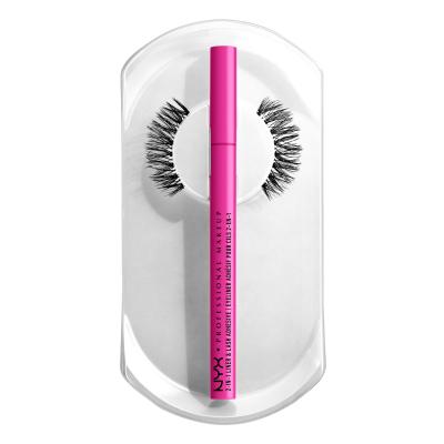 NYX Professional Makeup Jumbo Lash! Longwear False Lash System Fringe Glam Kit Sztuczne rzęsy dla kobiet 1 szt