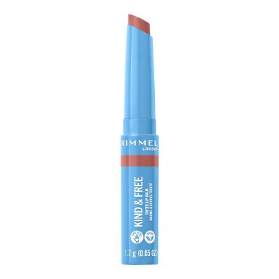 Rimmel London Kind &amp; Free Tinted Lip Balm Balsam do ust dla kobiet 4 g Odcień 002 Natural Apricot