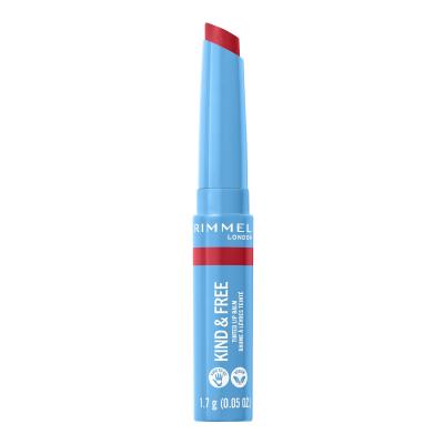 Rimmel London Kind &amp; Free Tinted Lip Balm Balsam do ust dla kobiet 4 g Odcień 005 Turbo Red