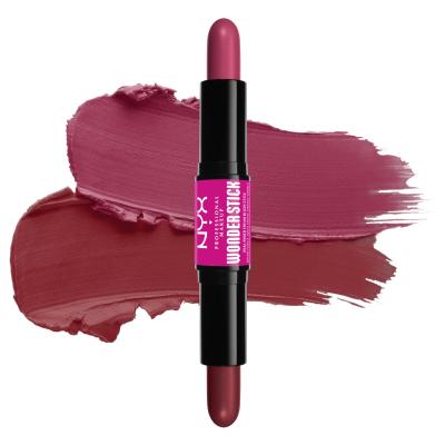 NYX Professional Makeup Wonder Stick Blush Róż dla kobiet 8 g Odcień 04 Deep Magenta And Ginger