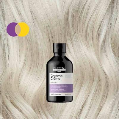 L&#039;Oréal Professionnel Chroma Crème Professional Shampoo Purple Dyes Szampon do włosów dla kobiet 300 ml