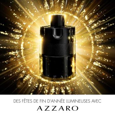 Azzaro The Most Wanted Zestaw woda perfumowana 100 ml + woda perfumowana 10 ml + szampon do włosów i ciała Wanted 75 ml