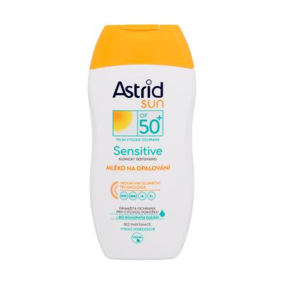 Astrid Sun Sensitive Milk SPF50+ Preparat do opalania ciała 150 ml