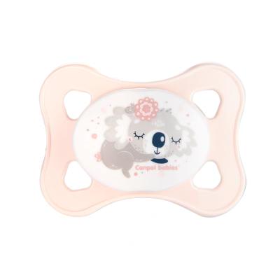 Canpol babies Sleepy Koala Mini Soother Pink 0-2m Smoczek dla dzieci 2 szt