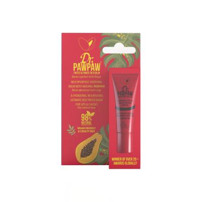 Dr. PAWPAW Balm Tinted Ultimate Red Balsam do ust dla kobiet 10 ml