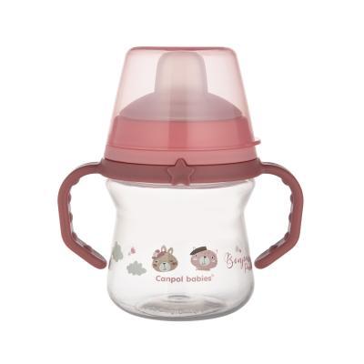 Canpol babies Bonjour Paris First Cup Pink 6m+ Kubek dla dzieci 150 ml