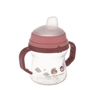 Canpol babies Bonjour Paris First Cup Pink 6m+ Kubek dla dzieci 150 ml