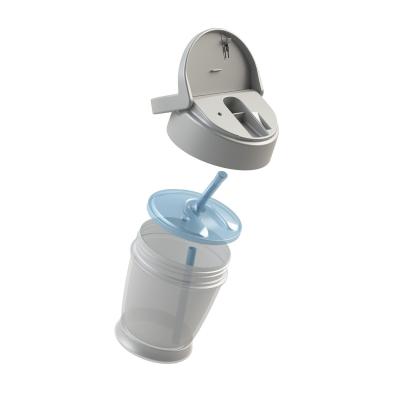 LOVI Salt&amp;Pepper Cup With Straw Kubek dla dzieci 350 ml