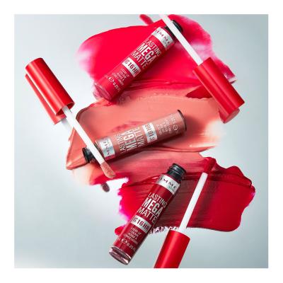 Rimmel London Lasting Mega Matte Liquid Lip Colour Pomadka dla kobiet 7,4 ml Odcień Plum This Show