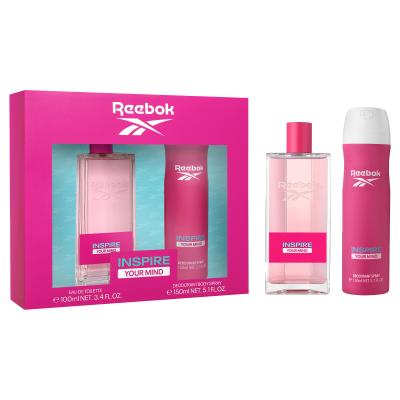 Reebok Inspire Your Mind Zestaw EDT 100 ml + dezodorant 150 ml