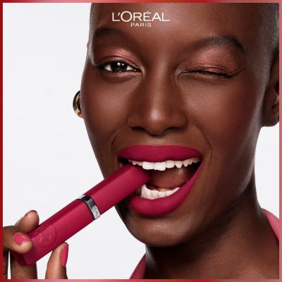 L&#039;Oréal Paris Infaillible Matte Resistance Lipstick Pomadka dla kobiet 5 ml Odcień 245 French Kiss