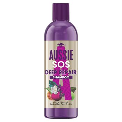 Aussie SOS Deep Repair Shampoo Szampon do włosów dla kobiet 290 ml