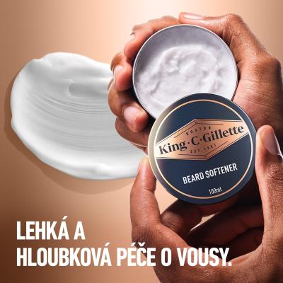 Gillette King C. Soft Beard Balm Balsam na wąsy dla mężczyzn 100 ml