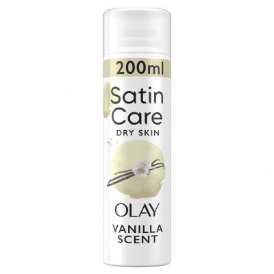 Gillette Satin Care Olay Vanilla Dream Shave Gel Żel do golenia dla kobiet 200 ml