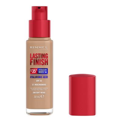 Rimmel London Lasting Finish 35H SPF20 Podkład dla kobiet 30 ml Odcień 200 Soft Beige