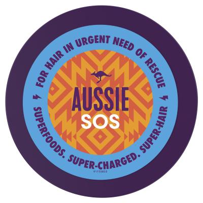 Aussie SOS Supercharged Repair Hair Mask Maska do włosów dla kobiet 450 ml