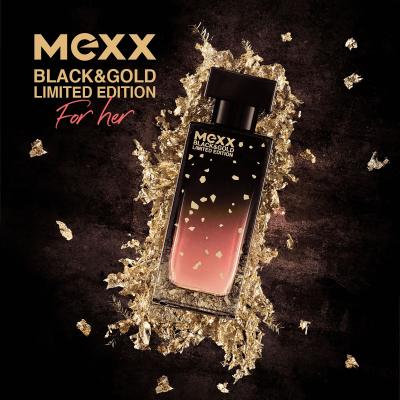 Mexx Black &amp; Gold Limited Edition Woda toaletowa dla kobiet 15 ml