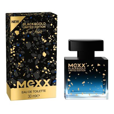 Mexx Black &amp; Gold Limited Edition Woda toaletowa dla mężczyzn 30 ml