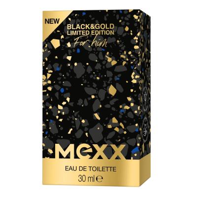 Mexx Black &amp; Gold Limited Edition Woda toaletowa dla mężczyzn 30 ml