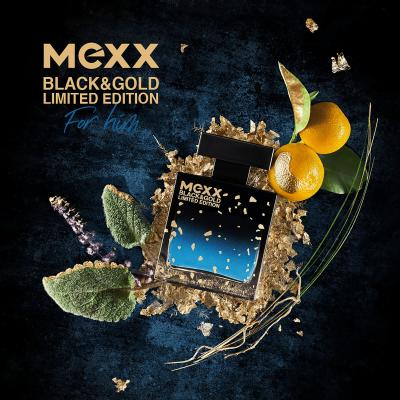 Mexx Black &amp; Gold Limited Edition Woda toaletowa dla mężczyzn 30 ml