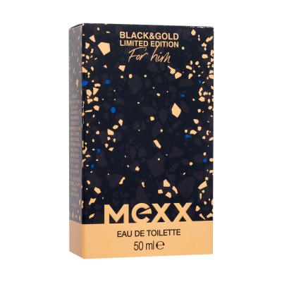 Mexx Black &amp; Gold Limited Edition Woda toaletowa dla mężczyzn 50 ml