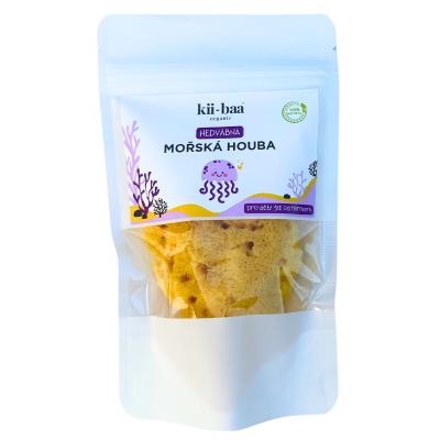 Kii-Baa Organic Silky Sea Sponge 8-10 cm Akcesoria do kąpieli 1 szt