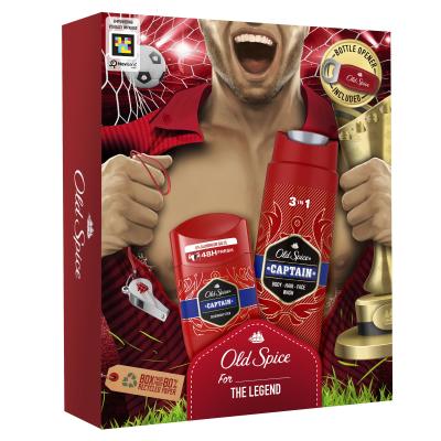 Old Spice Captain Zestaw deostick 50 ml + żel pod prysznic 3w1 250 ml + otwieracz do butelek