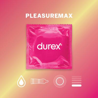 Durex Pleasuremax Prezerwatywy dla mężczyzn Zestaw