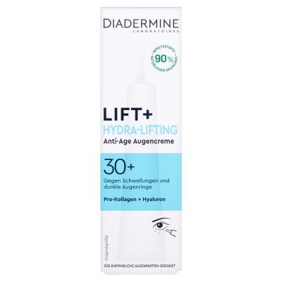 Diadermine Lift+ Hydra-Lifting Anti-Age Eye Cream Krem pod oczy dla kobiet 15 ml