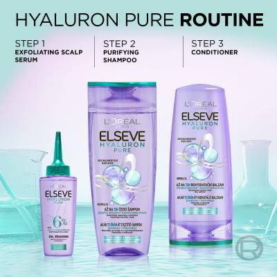 L&#039;Oréal Paris Elseve Hyaluron Pure Szampon do włosów dla kobiet 250 ml