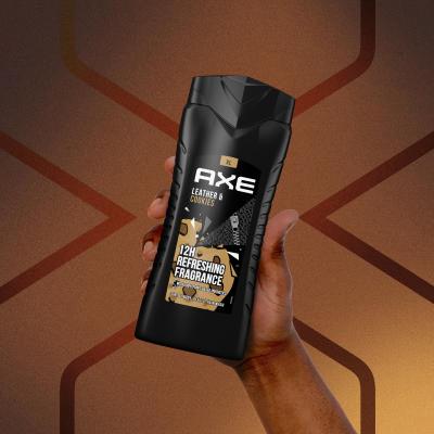 Axe Leather &amp; Cookies Żel pod prysznic dla mężczyzn 400 ml