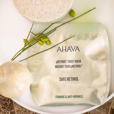 AHAVA pRETINOL Sheet Mask Maseczka do twarzy dla kobiet 17 g