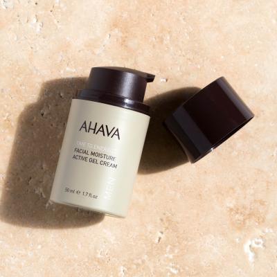 AHAVA Men Time To Energize Facial Moisture Active Gel Cream Krem do twarzy na dzień dla mężczyzn 50 ml