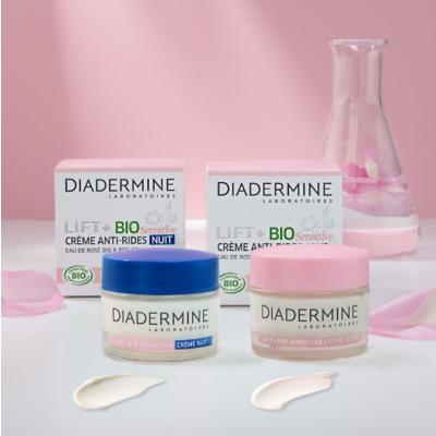 Diadermine Lift+ Bio Sensitiv Anti-Age Day Cream Krem do twarzy na dzień dla kobiet 50 ml