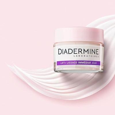 Diadermine Lift+ Instant Smoothing Anti-Age Day Cream Krem do twarzy na dzień dla kobiet 50 ml