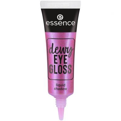 Essence Dewy Eye Gloss Cienie do powiek dla kobiet 8 ml Odcień 02 Galaxy Gleam