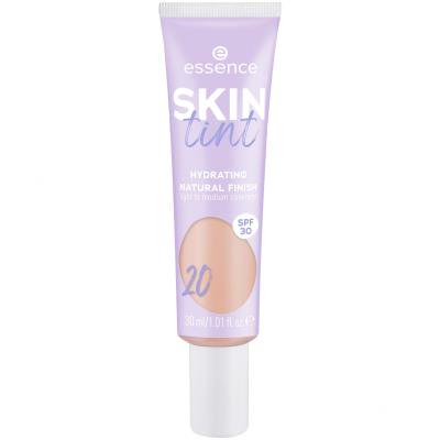 Essence Skin Tint Hydrating Natural Finish SPF30 Podkład dla kobiet 30 ml Odcień 20