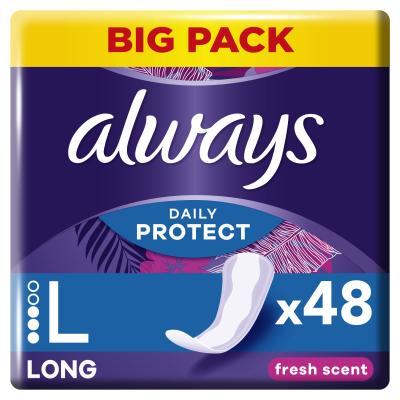 Always Daily Protect Long Fresh Scent Wkładka higieniczna dla kobiet Zestaw