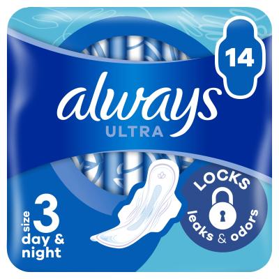 Always Ultra Day &amp; Night Podpaska dla kobiet Zestaw