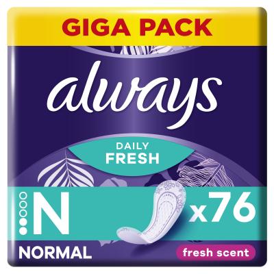 Always Daily Fresh Normal Fresh Scent Wkładka higieniczna dla kobiet Zestaw