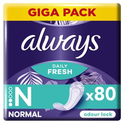 Always Daily Fresh Normal Odour Lock Wkładka higieniczna dla kobiet Zestaw