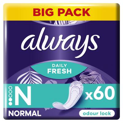 Always Daily Fresh Normal Odour Lock Wkładka higieniczna dla kobiet Zestaw